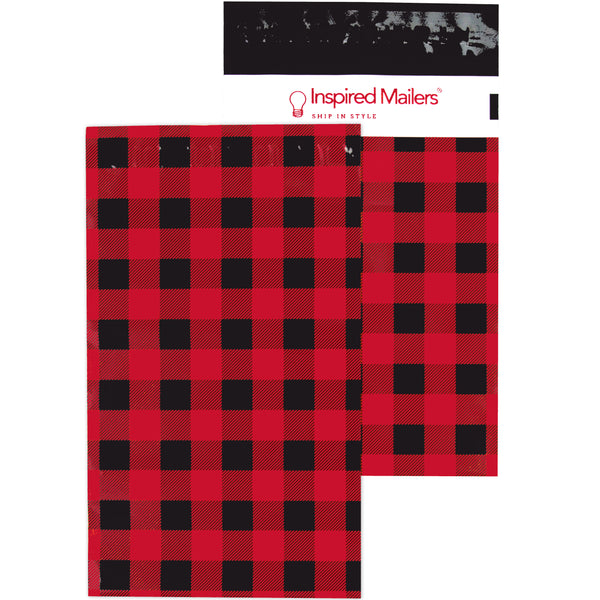Buffalo Plaid (Red) - 6x9