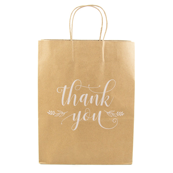 10x5x13 Kraft Shopping Bags