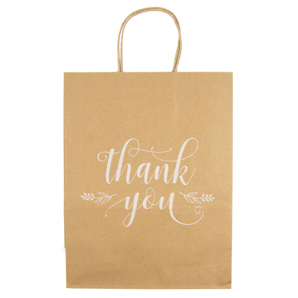 10x5x13 Kraft Shopping Bags