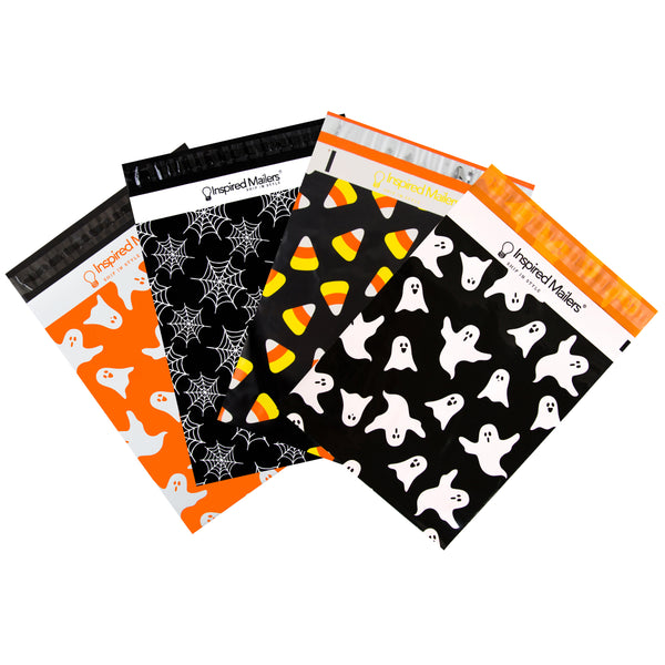 10x13 Variety Pack - Spiderwebs, Candy Corn, Ghosts, Orange Ghosts
