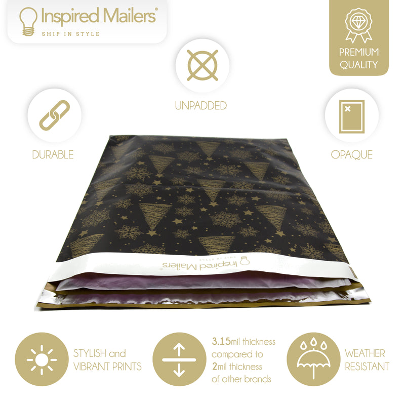 14.5x19 - Christmas Trees & Snowflakes - Pack of 50