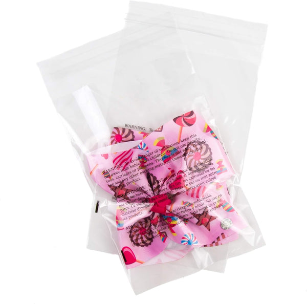 Poly Bags - Suffocation Warning - Self Seal - 6x9"