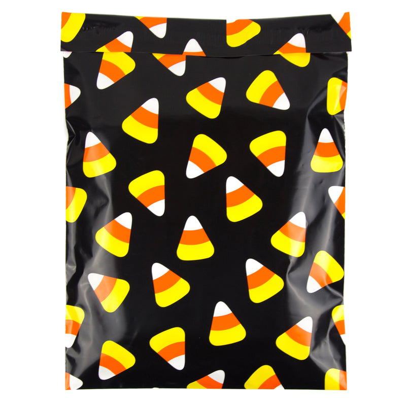 Inspired Mailers Flat Poly Mailers Candy Corn - 10x13