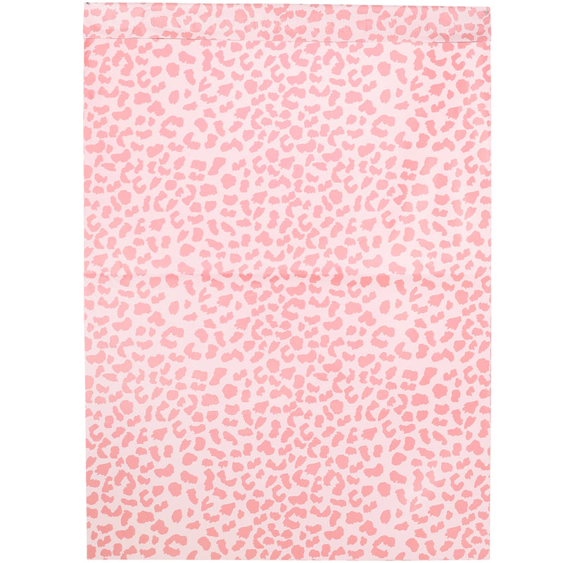 Inspired Mailers Flat Poly Mailers Rose Gold Cheetah - 16x22