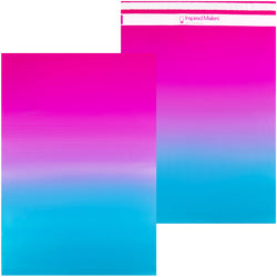 Inspired Mailers Flat Poly Mailers Vibrant Ombre - 16x22