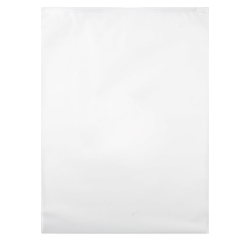 Retail Supply Co Supplies 10x13 Frosted Slide Zipper Poly Bags Pack 100