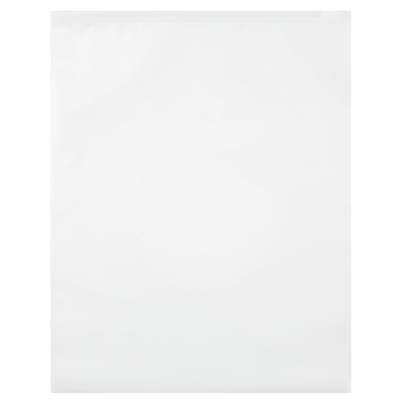 Retail Supply Co Supplies 8x10 Frosted Slide Zipper Poly Bags Pack 100