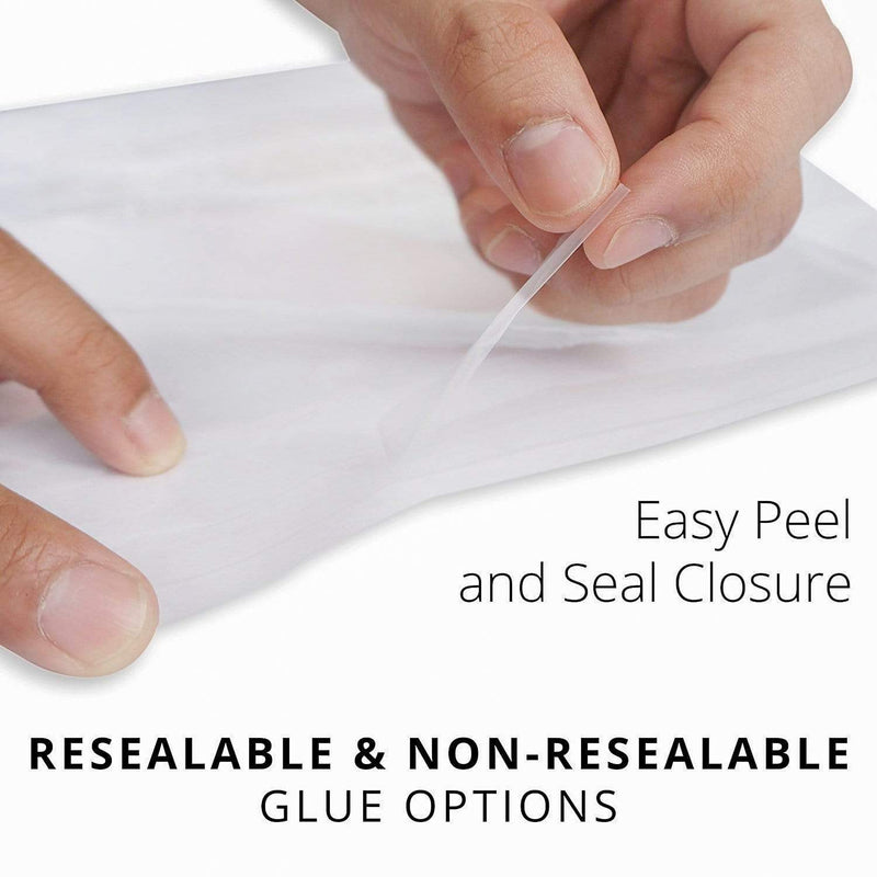 Retail Supply Co Supplies Clear Poly Bags - Self Seal - Combo Pack - 6x9, 8x10, 9x12, 11x14