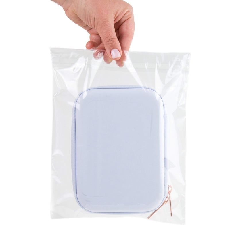 Retail Supply Co Supplies Clear Poly Bags - Self Seal - Combo Pack - 6x9, 8x10, 9x12, 11x14