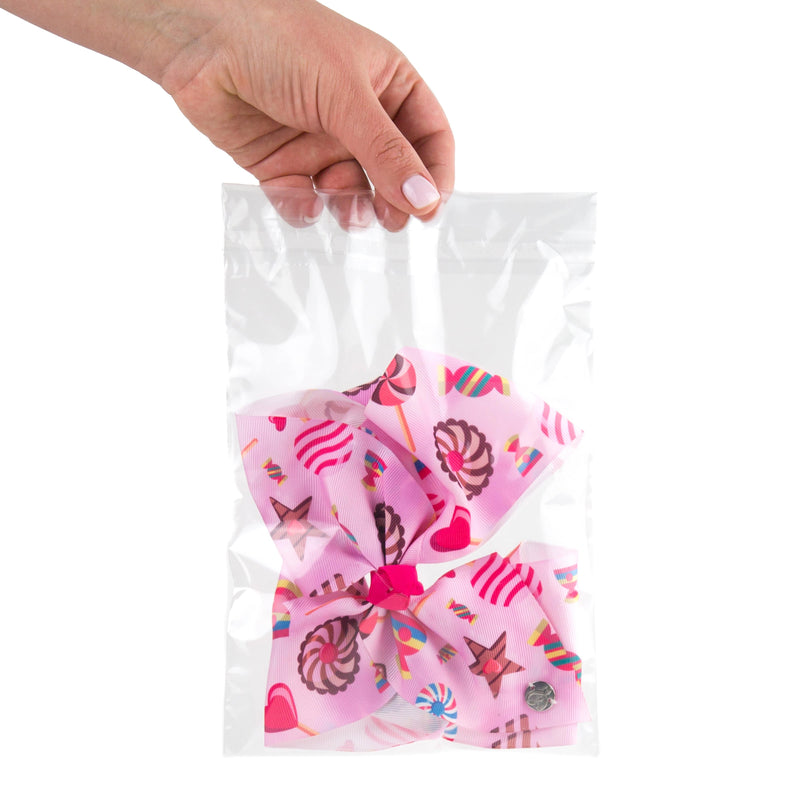 100 9x12 Resealable Clear Cello Poly Bags 9 x 12