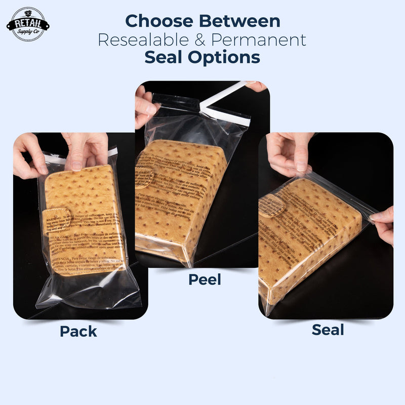 5x7 resealable on sale bags